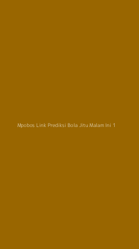 Tampilan Antarmuka Aplikasi Mpobos Link Prediksi Bola Jitu Malam Ini - 1