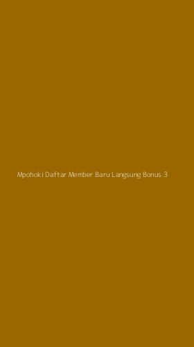 Tampilan Antarmuka Aplikasi Mpohoki Daftar Member Baru Langsung Bonus - 3