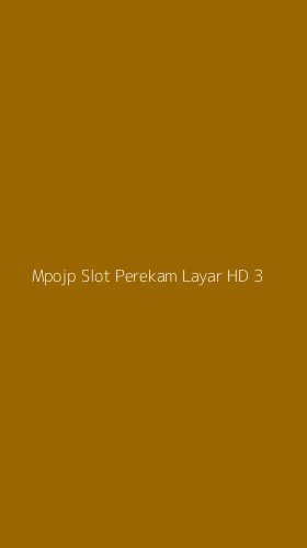 Tampilan Antarmuka Aplikasi Mpojp Slot Perekam Layar Hd - 3