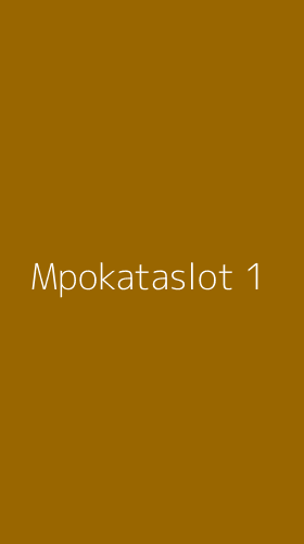 Tampilan Antarmuka Aplikasi Mpokataslot - 1