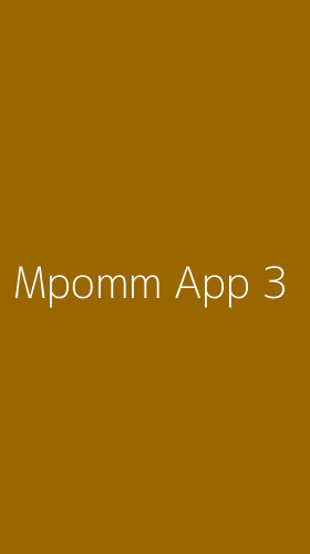 Tampilan Antarmuka Aplikasi Mpomm App - 3
