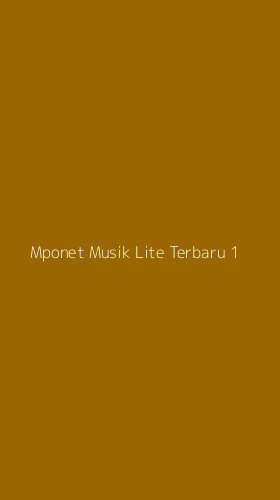 Tampilan Antarmuka Aplikasi Mponet Musik Lite Terbaru - 1