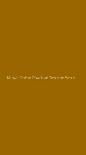 Tampilan Antarmuka Aplikasi Mpowin Daftar Download Template Web - 4