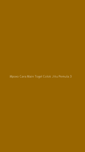 Tampilan Antarmuka Aplikasi Mpoxo Cara Main Togel Colok Jitu Pemula - 3