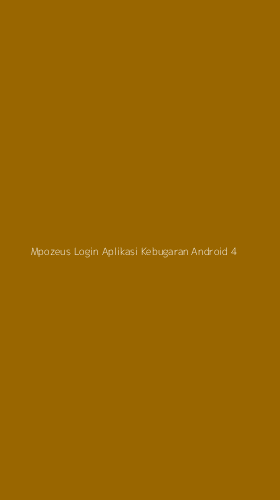 Tampilan Antarmuka Aplikasi Mpozeus Login Aplikasi Kebugaran Android - 4