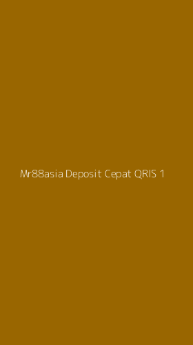 Tampilan Antarmuka Aplikasi Mr88asia Deposit Cepat Qris - 1