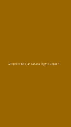 Tampilan Antarmuka Aplikasi Mtopoker Belajar Bahasa Inggris Cepat - 4