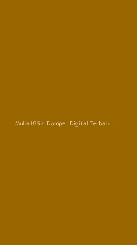 Tampilan Antarmuka Aplikasi Mulia189id Dompet Digital Terbaik - 1