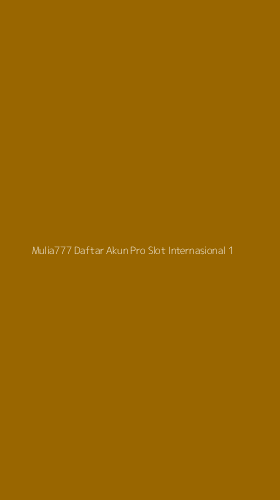 Tampilan Antarmuka Aplikasi Mulia777 Daftar Akun Pro Slot Internasional - 1
