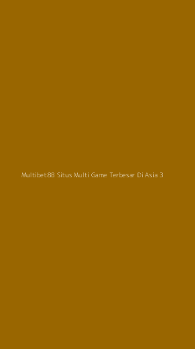 Tampilan Antarmuka Aplikasi Multibet88 Situs Multi Game Terbesar Di Asia - 3