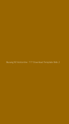 Tampilan Antarmuka Aplikasi Musang161slotonline 777 Download Template Web - 2