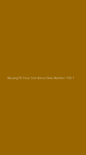 Tampilan Antarmuka Aplikasi Musang78 Situs Slot Bonus New Member 100 - 1
