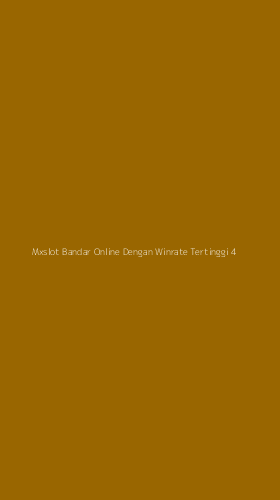 Tampilan Antarmuka Aplikasi Mxslot Bandar Online Dengan Winrate Tertinggi - 4