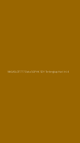 Tampilan Antarmuka Aplikasi Nagaslot777 Data Sgp Hk Sdy Terlengkap Hari Ini - 4