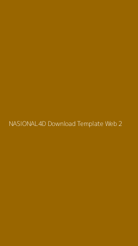 Tampilan Antarmuka Aplikasi Nasional4d Download Template Web - 2