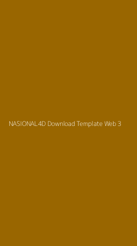 Tampilan Antarmuka Aplikasi Nasional4d Download Template Web - 3