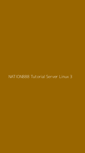 Tampilan Antarmuka Aplikasi Nation888 Tutorial Server Linux - 3