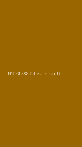 Tampilan Antarmuka Aplikasi Nation888 Tutorial Server Linux - 4