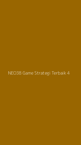 Tampilan Antarmuka Aplikasi Neo38 Game Strategi Terbaik - 4