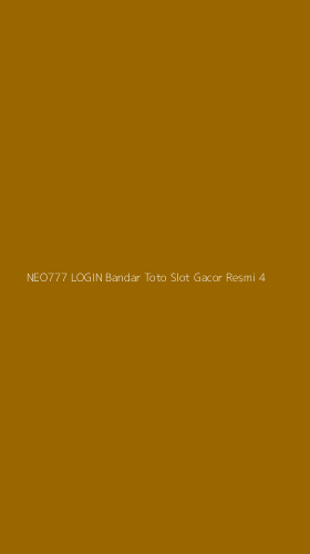 Tampilan Antarmuka Aplikasi Neo777 Login Bandar Toto Slot Gacor Resmi - 4