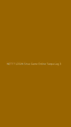 Tampilan Antarmuka Aplikasi Net77 Login Situs Game Online Tanpa Lag - 3
