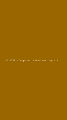 Tampilan Antarmuka Aplikasi Nex4d Situs Dengan Metode Pembayaran Lengkap - 1