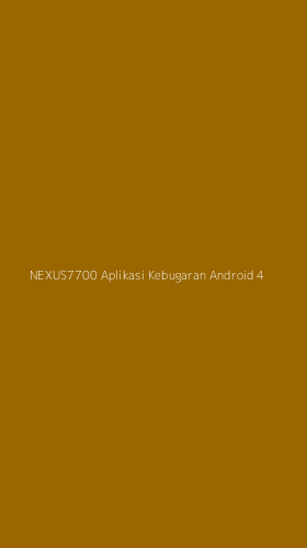 Tampilan Antarmuka Aplikasi Nexus7700 Aplikasi Kebugaran Android - 4