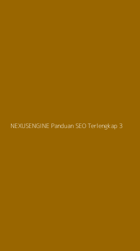 Tampilan Antarmuka Aplikasi Nexusengine Panduan Seo Terlengkap - 3