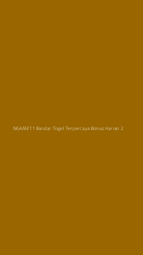 Tampilan Antarmuka Aplikasi Ngame11 Bandar Togel Terpercaya Bonus Harian - 2