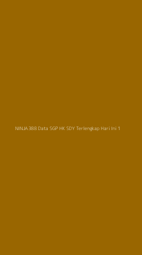 Tampilan Antarmuka Aplikasi Ninja388 Data Sgp Hk Sdy Terlengkap Hari Ini - 1