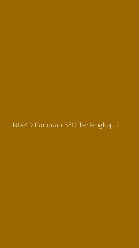 Tampilan Antarmuka Aplikasi Nix4d Panduan Seo Terlengkap - 2