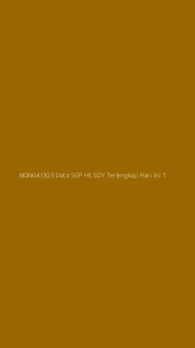 Tampilan Antarmuka Aplikasi Nongki303 Data Sgp Hk Sdy Terlengkap Hari Ini - 1