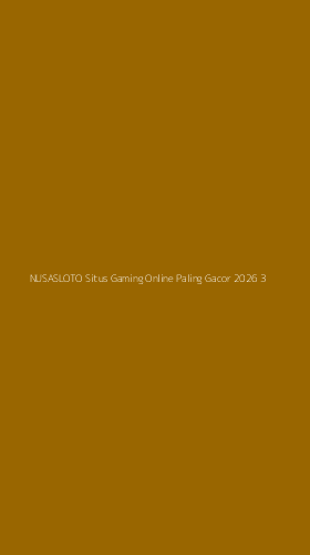 Tampilan Antarmuka Aplikasi Nusasloto Situs Gaming Online Paling Gacor 2026 - 3
