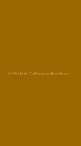 Tampilan Antarmuka Aplikasi Nusawin Bandar Togel Terpercaya Bonus Harian - 4