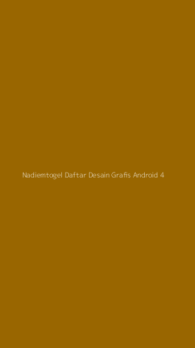 Tampilan Antarmuka Aplikasi Nadiemtogel Daftar Desain Grafis Android - 4