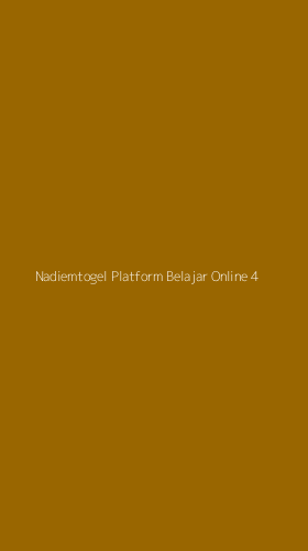 Tampilan Antarmuka Aplikasi Nadiemtogel Platform Belajar Online - 4