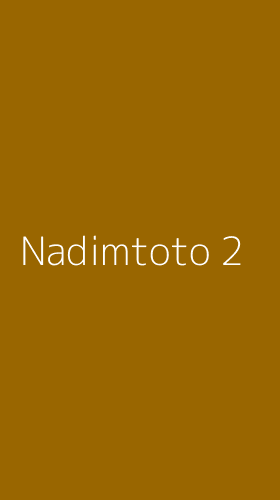 Tampilan Antarmuka Aplikasi Nadimtoto - 2
