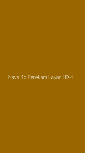 Tampilan Antarmuka Aplikasi Nava 4d Perekam Layar Hd - 4