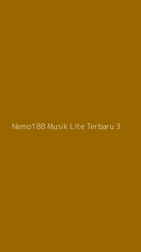 Tampilan Antarmuka Aplikasi Nemo188 Musik Lite Terbaru - 3
