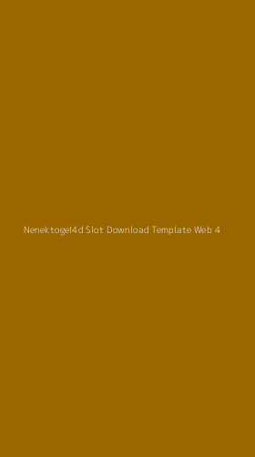 Tampilan Antarmuka Aplikasi Nenektogel4d Slot Download Template Web - 4
