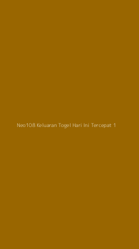 Tampilan Antarmuka Aplikasi Neo108 Keluaran Togel Hari Ini Tercepat - 1
