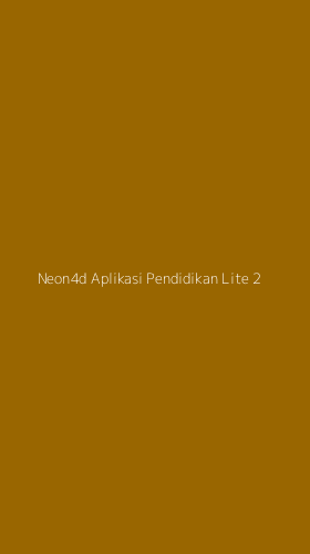 Tampilan Antarmuka Aplikasi Neon4d Aplikasi Pendidikan Lite - 2