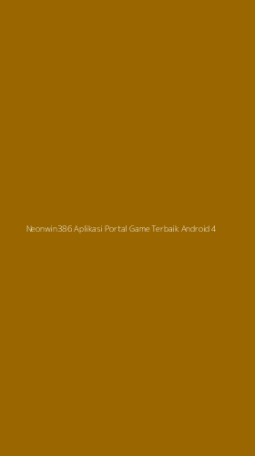 Tampilan Antarmuka Aplikasi Neonwin386 Aplikasi Portal Game Terbaik Android - 4