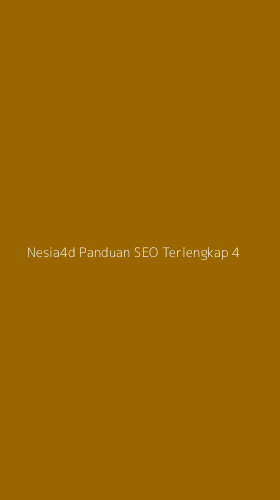 Tampilan Antarmuka Aplikasi Nesia4d Panduan Seo Terlengkap - 4