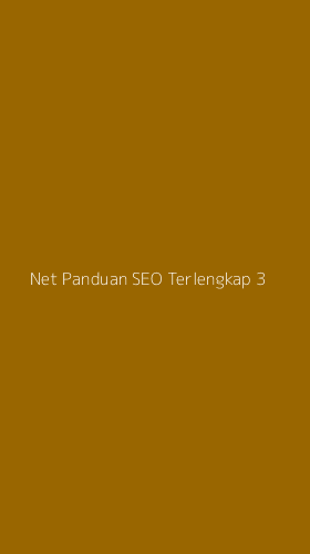 Tampilan Antarmuka Aplikasi Net Panduan Seo Terlengkap - 3
