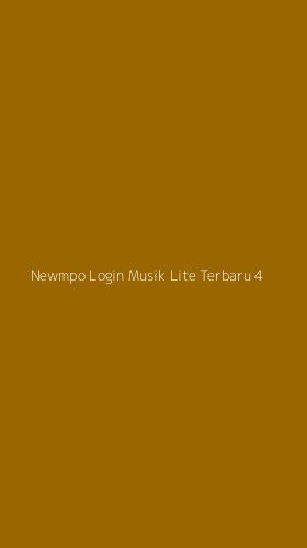 Tampilan Antarmuka Aplikasi Newmpo Login Musik Lite Terbaru - 4
