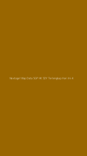 Tampilan Antarmuka Aplikasi Nextogel Wap Data Sgp Hk Sdy Terlengkap Hari Ini - 4