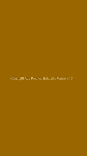 Tampilan Antarmuka Aplikasi Nibung88 App Prediksi Bola Jitu Malam Ini - 3