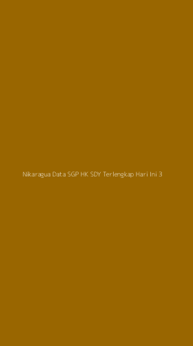 Tampilan Antarmuka Aplikasi Nikaragua Data Sgp Hk Sdy Terlengkap Hari Ini - 3