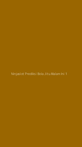 Tampilan Antarmuka Aplikasi Ninjaslot Prediksi Bola Jitu Malam Ini - 1